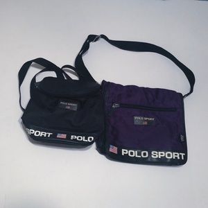 Polo Sports 90’s Mini Messenger & Backpack